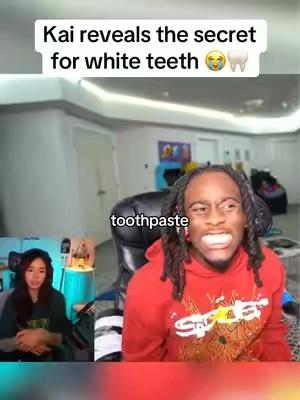 Kai reveals his white teeth secret! #teethwhitening #toothpaste @GuruNanda LLC @Puneet Nanda bridge the gap 