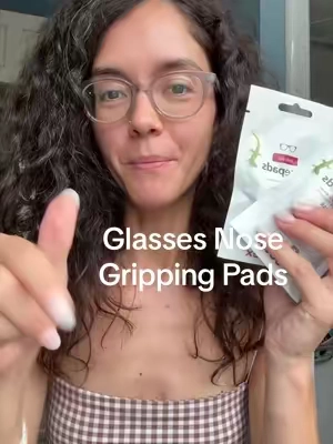 glasses grip nose pads for sweaty workouts or oily skin and studying #geckogrip #glassesproblems #nosepads  #glassesgrips #tiktokshopsummersale  @Glow With Sofia 