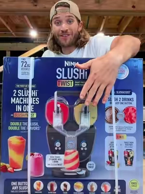 It’s finally back in stock! #slushi #ninjaslushi #slushitwist 