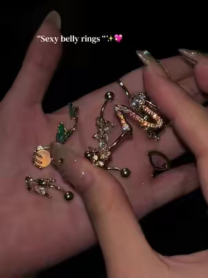 #uniquejewelry #bodypiercing #bellyring #sexy #blingbling 