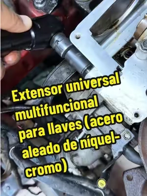 ¡Precio rebajado! ¡Hoy el envío corre por nuestra cuenta! La llave de carraca de alto par. ¡Funciona con tu llave de impacto! ¡Y el envío es gratis! ¡¡Apuesto a que cuesta al menos la mitad que en las tiendas físicas!! Extensor de llave SnapFixMate de 1/2 pulgada, fabricado en acero de aleación de níquel-cromo-aluminio; extensor universal multifuncional, compacto y ligero, ideal para tareas de fijación.#diyrepair #mechaniclife #diyproject #CarRepair #musthavetools