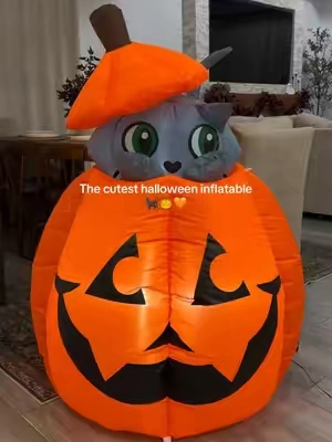 So cuteee @JOYIN 👻🎃 #halloween #halloweeninflatables #halloweendecor #inflatables #fyp 