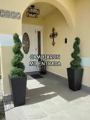 Upgrade your home’s curb appeal with these artificial topiary trees. They create a clean, elegant look for your front door, porch, patio, or entryway without watering or maintenance. Realistic, weather-resistant, and easy to set up, they’re perfect for year-round decoration. #TikTokShopCreatorPicks #TikTokShopSummerSale #TopiaryTrees #FrontDoorDecor #HomeDecor 