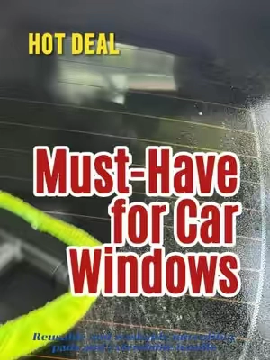 Driving around with a dirty windshield is actually dangerous, it’s time to use this little brush!!!🤫🧼#car #carwindowcleaning #carcleaning #carmusthaves #dealsforyoudays