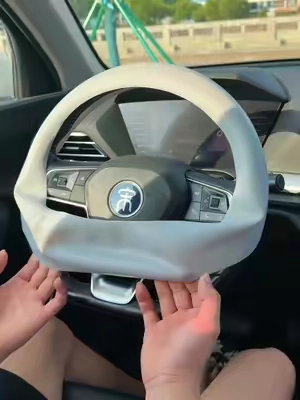 Car steering wheel cover,fits all cars #steeringwheel #siliconcover #carculture #steeringwheelcover #summerfinds 