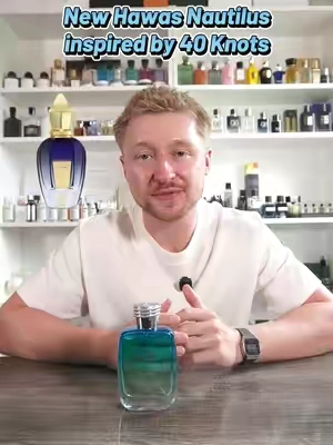 Finally a Hawas fragrance I enjoy. The new Hawas Nautilus inspired by 40 knots. #fragrance #perfume #cologne #fragrancetiktok #perfumetiktok @BeautyHouse US 