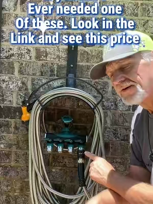 Heavy Duty Metal 2 Way Hose Splitter 3/4" – Garden Hose Connector with Dual Shut Off Valves, Leakproof Y Splitter for Outdoor Watering, Fits US Standard Threads, Durable Brass Construction for Lawn, Yard, Garden Irrigation, Easy Install, Teal Black,summer ##tiktokshopsummersale##tiktokshopcreatorfinds##gardentools##splitter##gardenhose