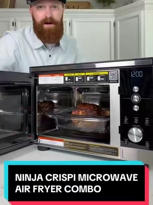 You’ll never have soggy microwave food again! @Ninja Kitchen is on FIRE! #airfryer #microwave #ninjacrispi #ninjacrispimicrowave #tiktokshopcreatorpicks 
