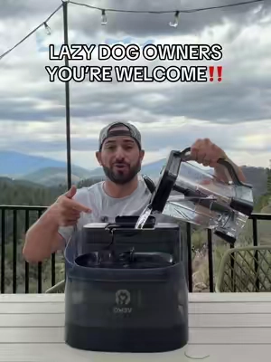 Hapaw dog water fountain 