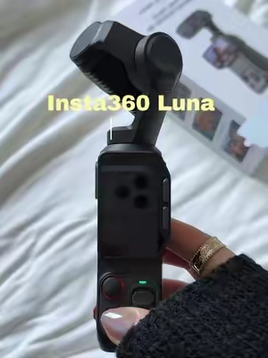 Obsessed with my new insta360 camera ✨📸  #in#insta360u#lunaultran#insta360lunal#vloggingcamerao#forthegirlies