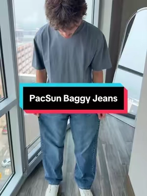6’1 170 wearing size 32x32🤝 #pacsun #jeans #baggyjeans #tiktokshopmademebuyit #baggyfit 