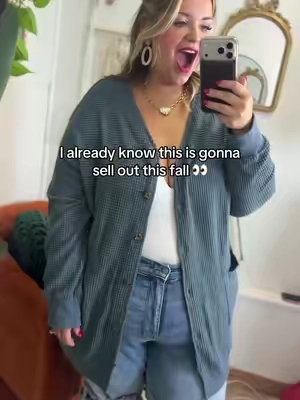 I’m a size 24W and 5’6” wearing the 3X in this plus size cardigan! #tiktokshopcreatorpicks #tiktokshopsummersale 