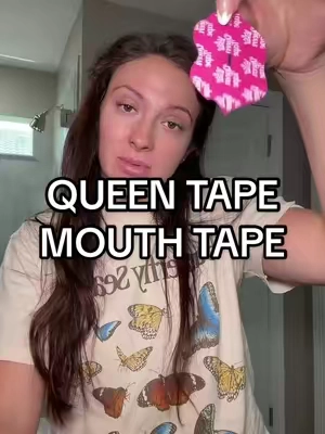 we got the men’s too so my husband could stop snoring 10/10 😭 #mouthtape #queentape #lipplumper #teethgrinding #allergies 