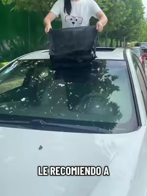 De verdad, ya no imagino estacionar sin colocarlo primero.#SummerCarMustHave#CarHack#Carcarumbrella#SummerWins #DealsforYouDays