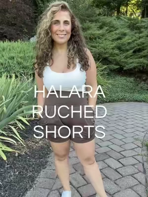 The most flattering pair of active shorts @Halara #halarashorts #halarafabric #activeinhalara  #summerwins #athleticshorts 