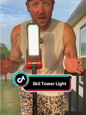 Good lighting is a must in any situation, having one this versatile just makes sense  #skil #skiltools #towerlight #tiktokshopcreatorpicks #tiktokshopsummersale 