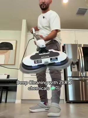 Moping is so easy now with this Shark Steam and Scrub #sharksteamandscrub #floormop #cleaning #steammop #tiktokshopcreatorpicks 
