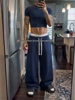 easy daily pair with real shape  #sweatpants #baggypants #baggysweats #streetwear #xybca