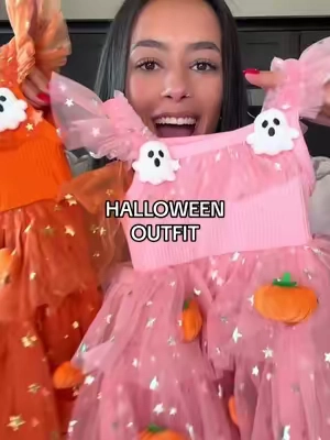 The CUTEST Halloween outfits!!🥹 #halloween #halloweenoutfit #toddlergirl #girlmom #spookyseason 