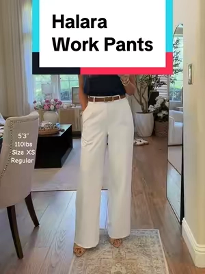 Replying to @𝒞𝒽ℯ𝓁𝓈ℯ𝓎🫶🏻  The most comfortable work pants that I’ve found.  #trousers #womensfashion #pants #businesscasual #modestfashion @Halara_official 