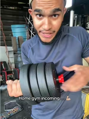#homegym #gym #dumbells #chestday #motivation 