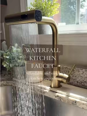 Completely elevated my kitchen😍 #faucet #kitchenfaucet #forious #kitchenfinds #tiktokshopsummersale 