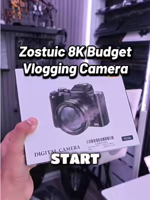 Zostuic 8K Vlogging Camera Great For Beginners 😍 #camera #ZostuicVloggingCamera #vloggingcamera #contentcreator #tiktokshopsummersale 