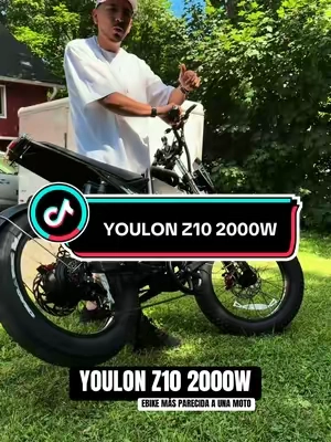 YOLON Z10: 2000W Power Reveal, 38MPH Dream Ride? YOLON Z10 #creatorsearchinsights #ebike #youlonz10 #2000w #tiktokshopdeals 