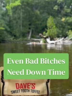 Exhausted from being a bad bitch all week? WKTF. Relax, take a breath, give yourself some bad bitch quiet time. Never forget the wise words of Lil Wayne; “real G’s move in silence, like lasagna” ☮️ #badbitch #metime #toffee #outofoffice #calm