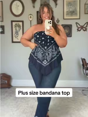 Soooo dang cute. #plussizefashion #curvyfashion #plussizetop #plussizeoutfits #tiktokshopsummersale 