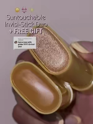 Replying to @Christine Tran there’s one without it too! 💁🏻‍♀️✨  . . . #elfcosmetics  #tiktokshopcosmetics  #eyeslipsface  #elfglitzspf  #suntouchableinvisistick 