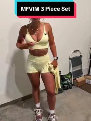 I got a small and I don’t have to worry cause it’s so stretchy  #tiktokshopcreatorpicks #summerwins #mfvim #workoutset #activewear 
