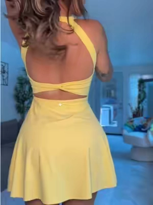 @@Halarajust knows what we like! 🙌🏼 Easy Peezy dress with built-in shorts and pockets 😍🙌🏼 #h#halarah#halaradresse#easypeezyh#halaraeverydayo#ootdinspo