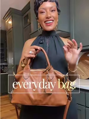 Obsessed with this versatile, Top Handle, Shoulder Tote, Crossbody Bag. The perfect everyday bag! #crossbodybag #everydaybag #shoulderbag #totebag #pursetok @QK BAG