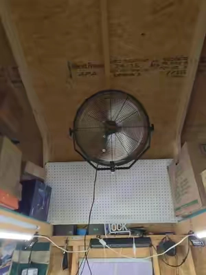 Stay cool and comfortable all summer long with the VEVOR  Wall Mount Fan. Perfect for workshops, garages, patios, greenhouses, and warehouses, this heavy-duty wall fan delivers powerful airflow in a space-saving design. With adjustable speeds  it spreads cool air evenly across your space. Built tough for both commercial and residential use, it’s the ideal upgrade for keeping your environment fresh and ventilated. #wallmountfan #workshopsetup #garageessentials #coolingfan #vevor @VEVOR Home Improvement 