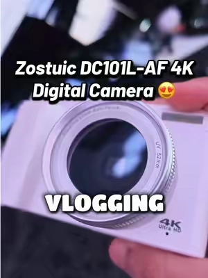 Zostuic DC101L-AF 4K Digital Camera #camera #vloggingcamera #contentcreator #ZostuicVloggingCamera #tiktokshopsummersale 