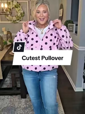 Obsessed!!@Fisoew Clothing Co.#pullover #polkadot #tiktokshopsummersale #midsizefashion #CapCut 