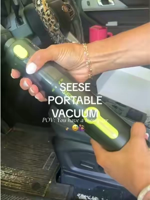 Make cleaning easier, hassle-free, and fast! 🧹🤝🏽✨ @SEESE Store   SEESE Car Vacuum Portable Cordless, 20000Pa 2 in 1 Vacuum Cleaner&Air Duster, 100W Brushless Motor Handheld Vacuum Cordless with 6000mAh Battery, Multi-Nozzles for Car, Home, Office, Pet ##portablevacuum##carcleaning##carvacuum##seesesuperbrandday##vacuum