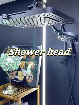 I thought this shower head was a gimmick... I was SO wrong. #summervibe #amazonfinds #bathroom #showerhead #loveyouself 
