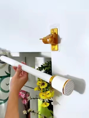 If your kids are going to the dorm in this fall, you definitely need this! #hook#curtainrodholder#discount#nodrill #dorm 