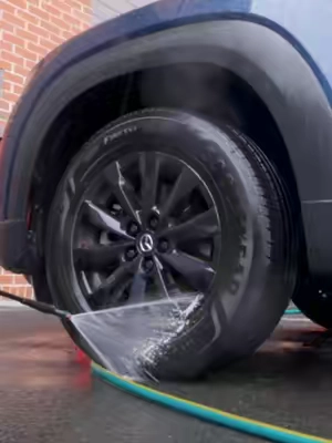your wheels aren't as clean as you think #satisfying  #cardetailing  #wheelcleaning