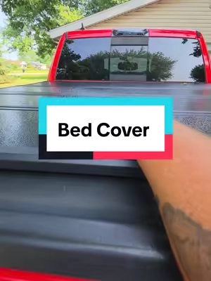 FRP Hard Tri-fold Tonneau Cover a strong secure and good looking bed cover for your truck. #bedcover #truckbedcover #oedro #tonneaucover  #summerwins 