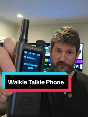 Stay connected almost anywhere with the ALERVITES POC Radio featuring a lifetime eSIM. Using cellular network coverage instead of traditional radio range, it offers nationwide and global communication, instant push-to-talk, private group conversations, and clear audio all with no monthly service fee. #POCRadio #PushToTalk #WalkieTalkie #CommunicationGear #ESIM 