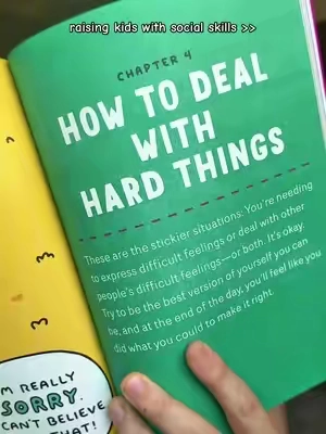 This is a great kids book that builds children’s social skills and emotional intelligence. If you are looking for a book for kids that doubles as a parenting resource and opens the door for parent child communication - check it out!  #kidsbooks #booksforkids #kids #socialskills 