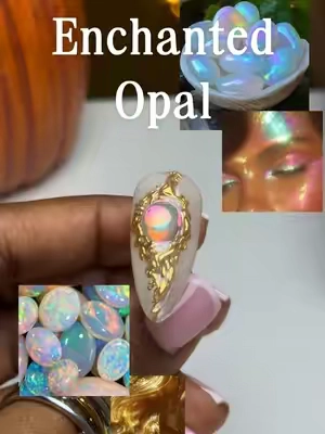 Opal Chrome Nails 💎🫧🌟 using @TRICOLOR FISH  #nails #nailtutorial #cateyenails #nailart #nailinspo  chrome nail tutorial | opal nail tutorial | isolated chrome tutorial | fall nail inspo | beginner nail tech