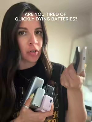 don’t get fomo! #anker #portablecharger #phoneaccessories 