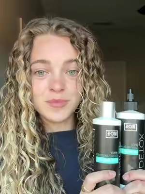 The secret to long-lasting curls starts before you style. 👏✨⁠ ⁠ 💦 DETOX Gentle Clarifying Shampoo removes buildup with the help of Apple Cider Vinegar, creating the perfect clean foundation without stripping your curls.⁠ ⁠ ⏰ Follow with PRIME 3-Minute Moisture Conditioner. Enriched with Pro-Vitamin B5 and nourishing botanicals to hydrate, soften, and detangle in just 3 minutes.⁠ ⁠ Shop the duo right here on TikTok Shop ⁠ #washday #healthycurls #michebeauty #detoxshampoo