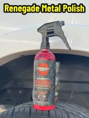 Water spots and oxidation don't stand a chance. Easy Red brings the shine back fast and keeps my polished aluminum looking its best. ✨ #PolishedAluminum #MetalPolish #TruckDetailing #RenegadeProducts #TikTokShop