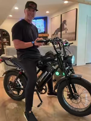 VOLTVOGUE E-BIKE 🏆 Best street legal bike and it’s on a huge sale! #ebike #ebikes #electricbike #dudedealz 