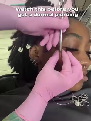 If you’re thinking about getting a dermal piercing, here’s my experience with 4 ✨ #dermalpiercing #piercingtok #piercings #bodymods #piercingtips
